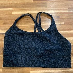 Lululemon bra. The tag is cut out but I am. 36b cup size if that helps!